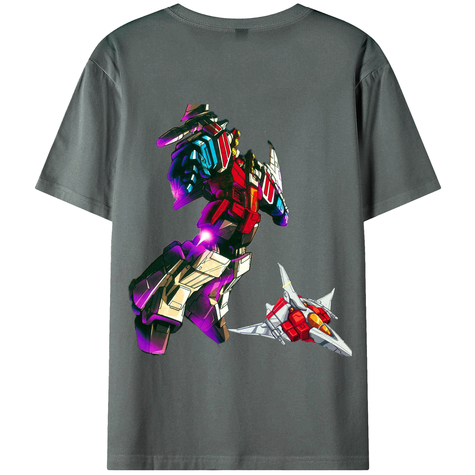 （画像用）  綿100％ メンズ半袖Tシャツ（バックプリント） 通気性